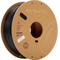 Polymaker PolyTerra PLA - Charcoal Black - 1.75mm - 1kg